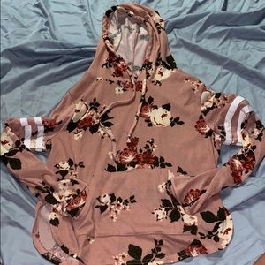floral hoodie! MOVING SALE!!!